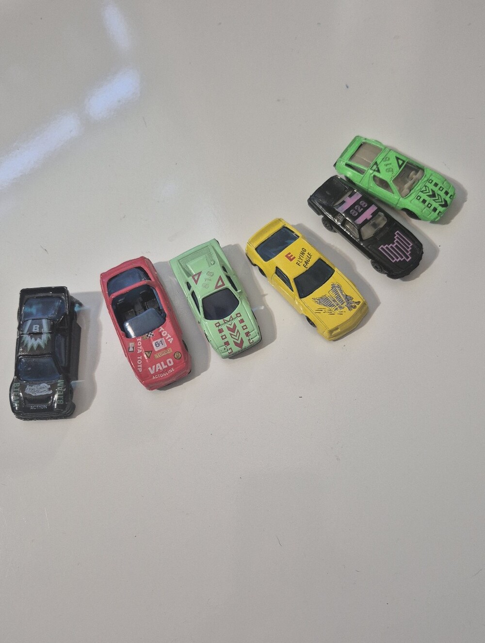 Vintage Mini Race Cars Set
